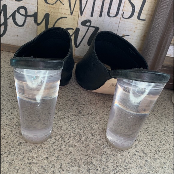 Clear Peep Toe Heels - Picture 2 of 6